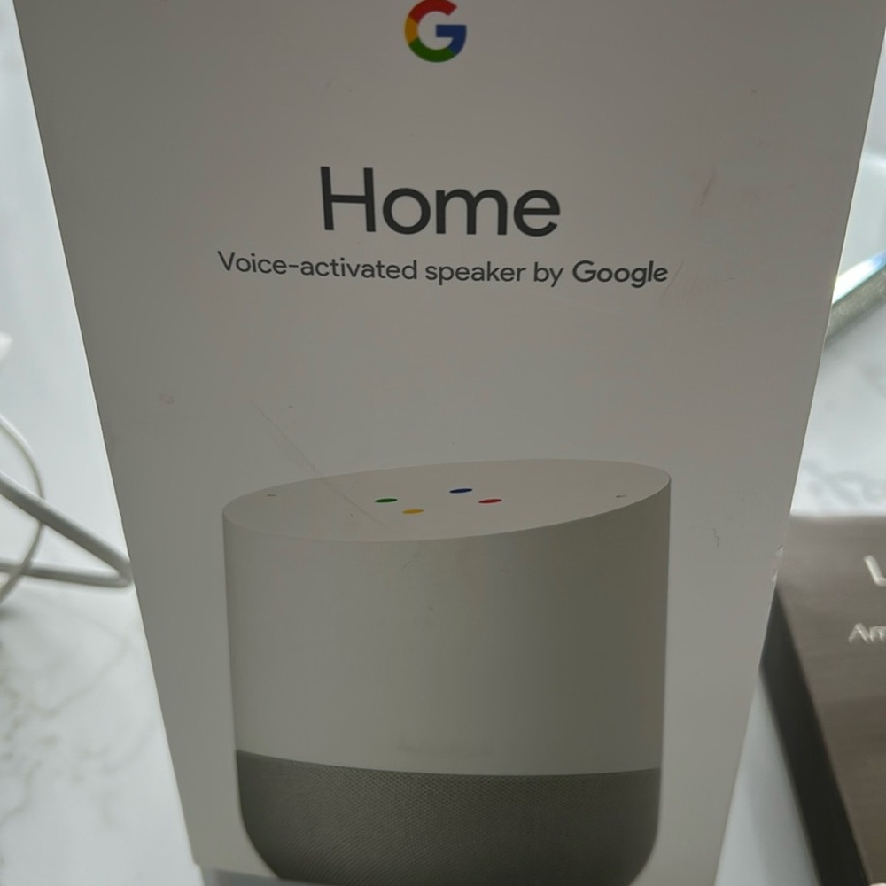 Google home voice activated speaker